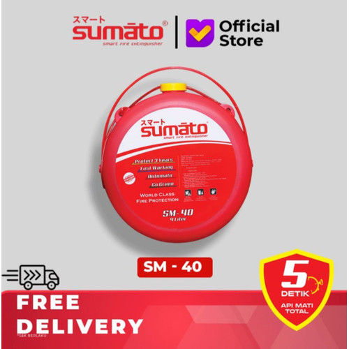 APAR - Alat Pemadam Api Ringan Merk Sumato Type SM-40 BUNDLING 10 PCS