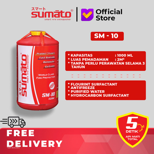 Sumato - Alat Pemadam Api Otomatis Bundling 5 pcs SM 10