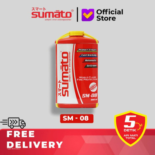 SUMATO - APAR - ALAT PEMADAM API OTOMATIS - BUNDLING SM 08 - 5 Pcs