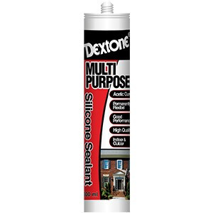 Silicone Sealant Tabung Dextone Asam 300ml - Box