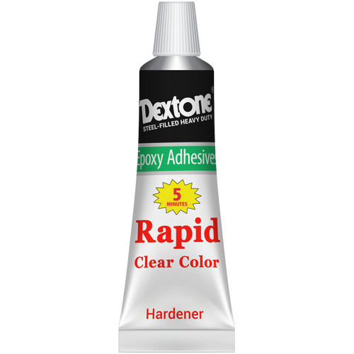 Lem Besi Epoxy Rapid Clear Dextone 48g ( Beli 5 gratis 1 )