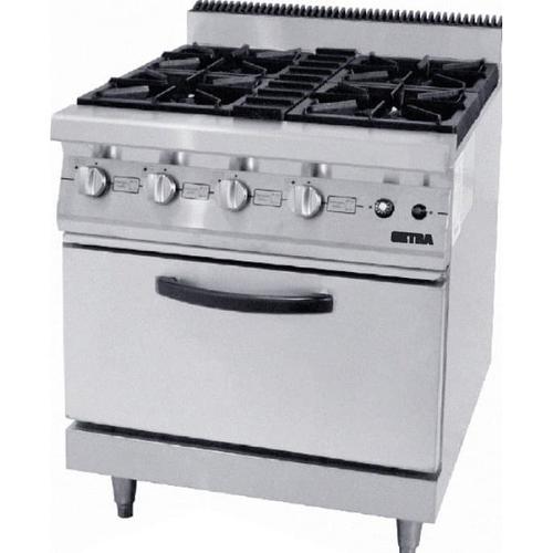 GAS OPEN BURNER WITH OVEN RBJ-4