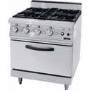 GAS OPEN BURNER WITH OVEN RBJ-4