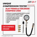 UNIQUE COMPRESSION TESTER KIT / CEK TEKANAN (BENSIN) PILIHAN ADAPTORS