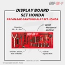 PAKET TOOL SET HONDA BASIC REPAIR TOOLS SET + DISPLAY BOARD GRIP-ON
