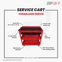 GRIP-ON SERVICE CART / TROLLEY SERVIS PERKAKAS TROLI BARANG TOOL CART