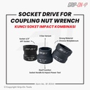 MATA SHOCK IMPACT MUR CVT 34 X 39 - KUNCI SOK MUR KOPLING CVT 34X39 MM