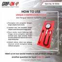 UNIQUE COMPRESSION TESTER KIT / CEK TEKANAN (BENSIN) PILIHAN ADAPTORS