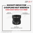 MATA SHOCK IMPACT MUR CVT 34 X 39 - KUNCI SOK MUR KOPLING CVT 34X39 MM