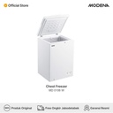 MODENA TradeIn - Chest Freezer MD 0106 W [PULAU JAWA & BALI]