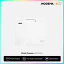 MODENA Freezer - MD 0206 W (Kapasitas 205 Liter)