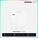 MODENA Chest Freezer - MD 0156 W (Kapasitas 115 Liter)