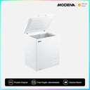 MODENA Freezer - MD 0206 W (Kapasitas 205 Liter)