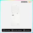 MODENA Chest Freezer - MD 0106 W ( Kapasitas 105 Liter)