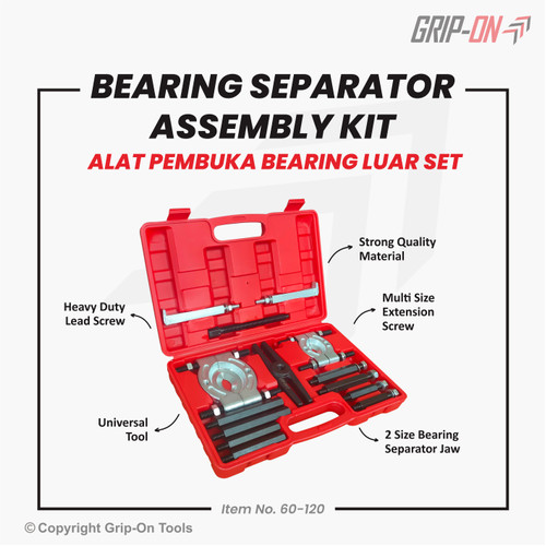 GRIP-ON BEARING SEPARATOR ASSEMBLY KIT CABUT BEARING TREKER BEARING