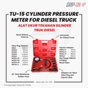 GRIP-ON CYLINDER PRESSURE METER FOR DIESEL TRUCK TU-15 TEKANAN 19-715