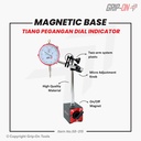 GRIP-ON MAGNETIC BASE TIANG PEGANGAN DIAL INDICATOR