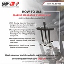 GRIP-ON BEARING SEPARATOR ASSEMBLY KIT CABUT BEARING TREKER BEARING