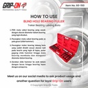 GRIP-ON BLIND HOLE BEARING PULLER SET ALAT LEPAS CABUT BEARING DALAM