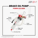 GRIP-ON BRAKE OIL PUMP ALAT POMPA SEDOT HISAP OLI MINYAK REM 60-132