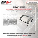 GRIP-ON UNIVERSAL VALVE SPRING COMPRESOR TREKER PERKLEP UNIVERSAL