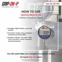 GRIP-ON DIAL INDICATOR ALAT UKUR DIGITAL PERMUKAAN 0.01-12.7 MM