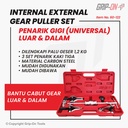 GRIP-ON INTERNAL / EXTERNAL GEAR PULLER SET TREKER GIGI DALAM / LUAR