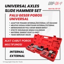 GRIP-ON UNIVERSAL AXLES SLIDE HAMMER SET AUTO BODY DENT REPAIR TOOLS