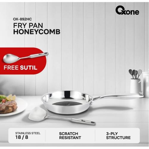Oxone OX892HC Fry Pan Honey Comb anti lengket