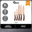 Oxone OX618 5pcs Rosegold Knife Set - Rosegold