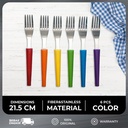 Oxone OX603 6 Pcs Cake Fork Set Garpu Stainless Steel