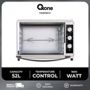 Oxone OX-899RCS Oven Listrik 52L Stainless Steel  Anti Karat - Silver