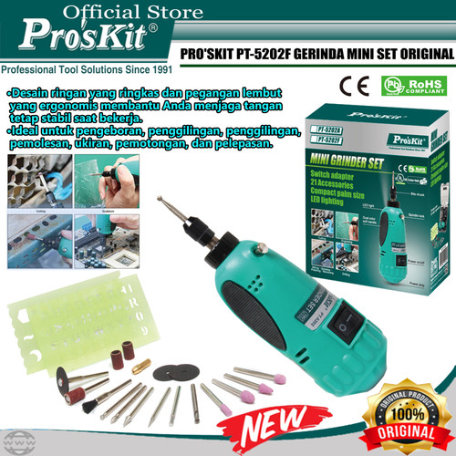 Proskit Gerinda Mini SET PRO'SKIT PT-5202F ORIGINAL