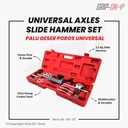 GRIP-ON UNIVERSAL AXLES SLIDE HAMMER SET AUTO BODY DENT REPAIR TOOLS