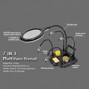 KACA PEMBESAR + JEPITAN PRO'SKIT SN-396N ORIGINAL