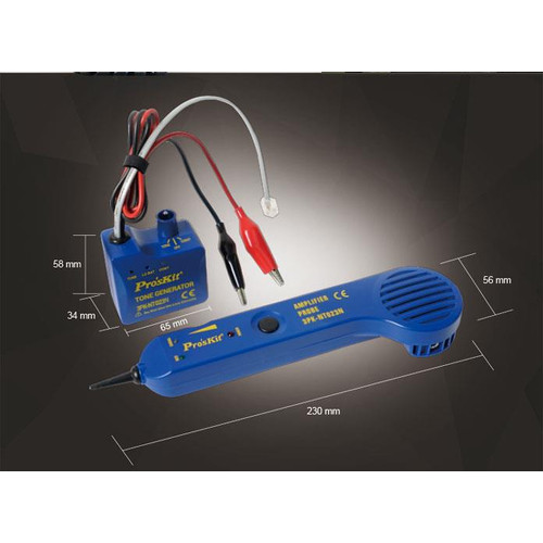 Proskit 3PK-NT023N Kabel LAN Tester Traker Tone And Probe Kit Original