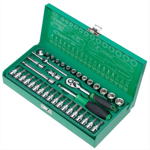 Proskit HW-42601M 26 Pcs Driver Socket Tool Set Kunci Sock Sok Wrench