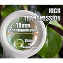 Proskit Magnifier Kaca Pembesar 8 LED 6X Dan 2,5X 70mm PRO'SKIT MA-029