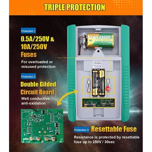 MULTITESTER ANALOG PRO'SKIT MT-2017N SMART PROTECTION / Proskit Smart
