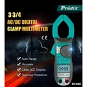 MULTITESTER CLAMP DIGITAL PRO'SKIT MT-3109 3-3/4 AC/DC ORI - Proskit