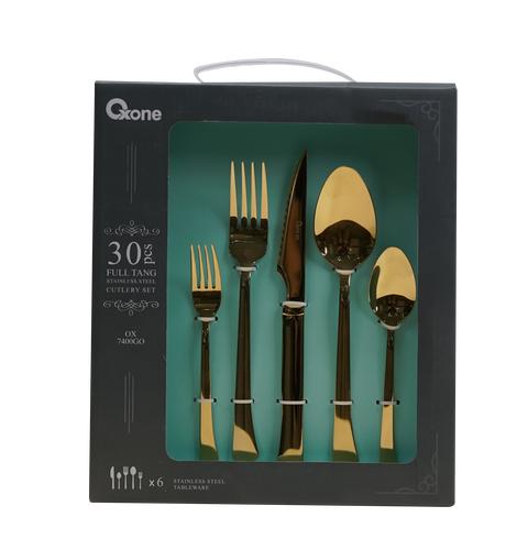 Oxone OX7400 Stainless Steel Cutlery Set Spoon - Gold
