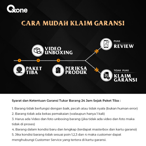 Oxone OX8830P Oven Listrik Pemanggang Roti 30L 4 in 1