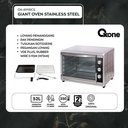 Oxone OX-899RCS Oven Listrik 52L Stainless Steel  Anti Karat - Silver