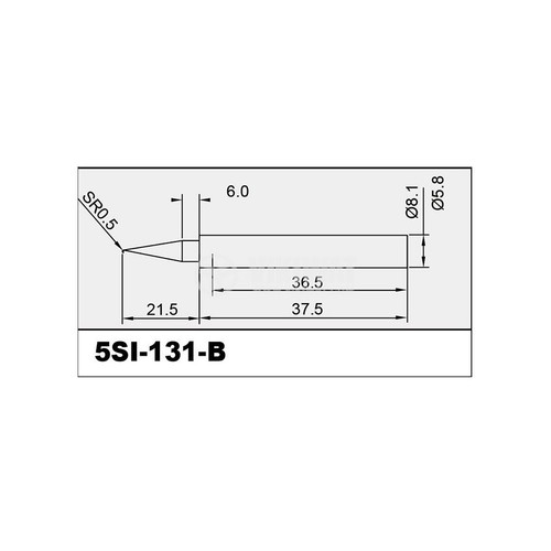 MATA SOLDER PROSKIT 5SI-131-B Replacement Tip FOR PRO'SKIT SI-131B ORI