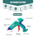 PISTOL LEM TEMBAK PROSKIT GK-389B PROFESSIONAL HOT MELT GLUE GUN ORI