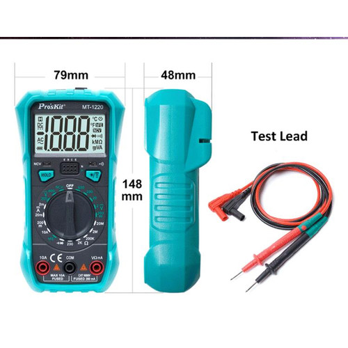 Multitester PRO'SKIT MT-1220 Multimeter Digital ORIGINAL