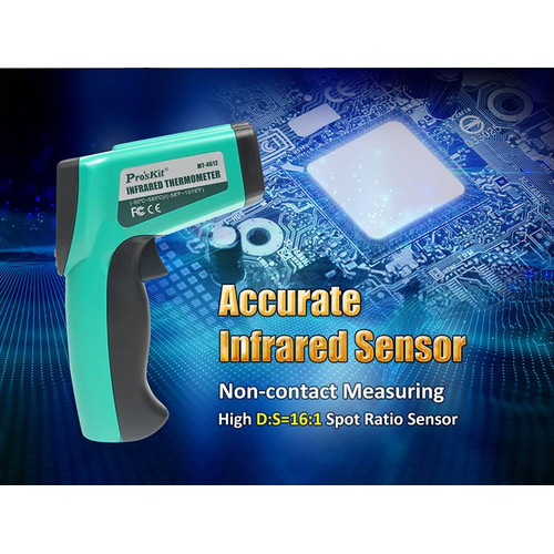 Infrared Thermometer Proskit MT-4612 Termometer Digital Dual Laser ORI