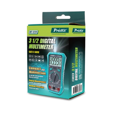 Multitester PRO'SKIT MT-1220 Multimeter Digital ORIGINAL