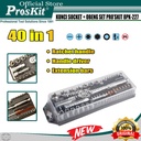 Kunci Socket + Obeng Set Proskit 8PK-227 40 IN1 Ratchet Screwdrive ORI