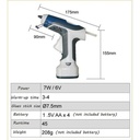 Pistol Lem Tembak PRO'SKIT GK-368 Battery Operated ORIGINAL